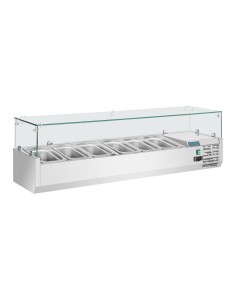 Saladette réfrigérée Polar Série G 5x GN 1/3 + 1x GN 1/2 2