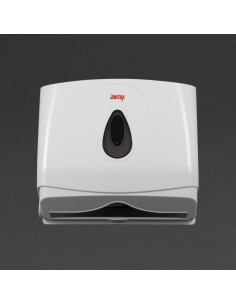 Distributeur d'essuie-mains Jantex blanc - 265x290x145 mm