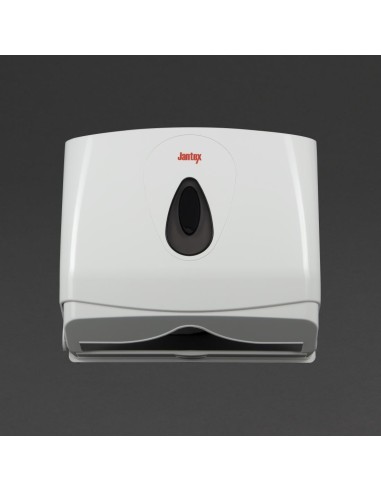 Distributeur d'essuie-mains Jantex blanc - 265x290x145 mm