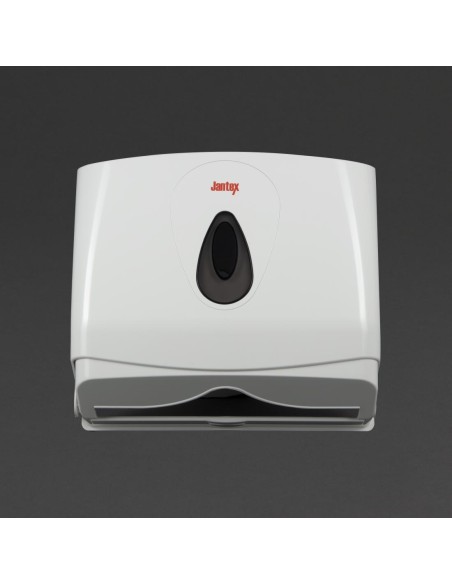 Distributeur d'essuie-mains Jantex blanc - 265x290x145 mm