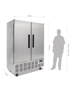 Armoire réfrigérée 2 portes 960L Polar Série G - 671L net 2