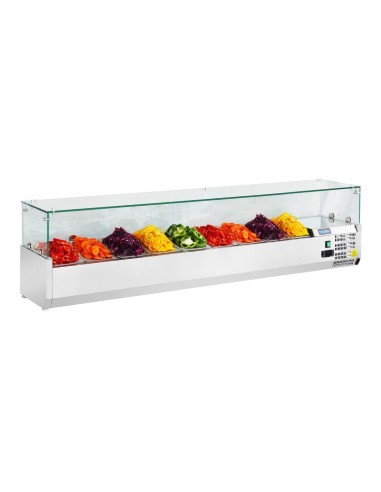 Saladette réfrigérée 9 bacs GN 1/3 Polar Série G - 230W