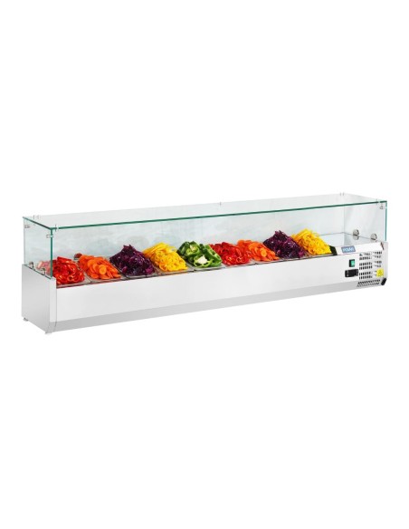 Saladette réfrigérée 9 bacs GN 1/3 Polar Série G - 230W