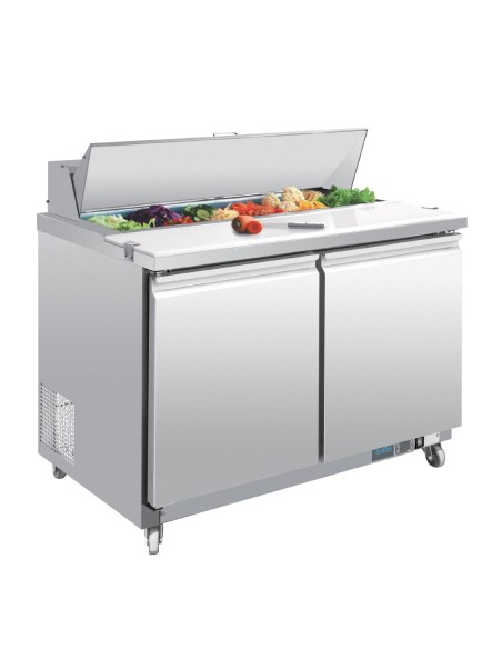 Comptoir de préparation 405L Polar Série U - 2 portes