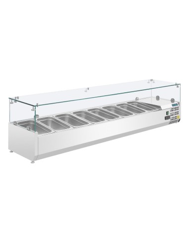Saladette réfrigérée 8 bacs GN 1/3 Polar Série G
