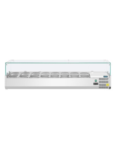 Saladette réfrigérée 8 bacs GN 1/3 Polar Série G