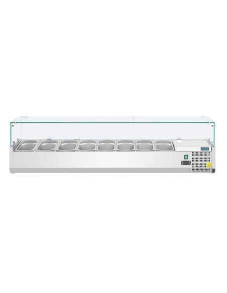 Saladette réfrigérée 8 bacs GN 1/3 Polar Série G
