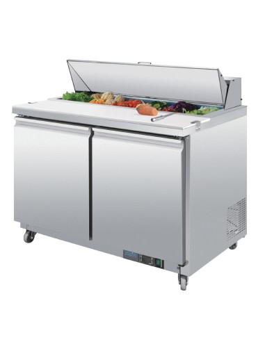 Comptoir de préparation 405L Polar Série U - 2 portes