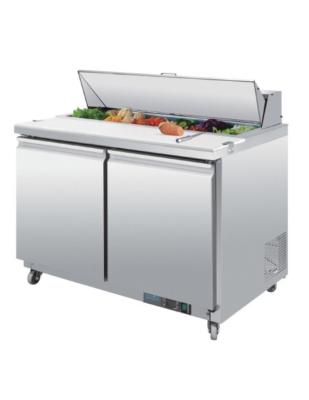 Comptoir de préparation 405L Polar Série U - 2 portes
