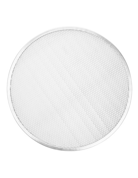 Grille à pizza Vogue 40,5 cm en aluminium - cuisson uniforme