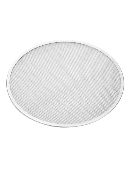 Grille à pizza Vogue 40,5 cm en aluminium - cuisson uniforme