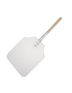 Pelle à pizza aluminium Vogue 30,5 x 35,5 cm - Manche bois
