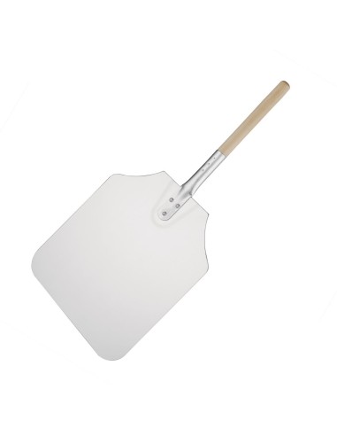 Pelle à pizza aluminium Vogue 30,5 x 35,5 cm - Manche bois