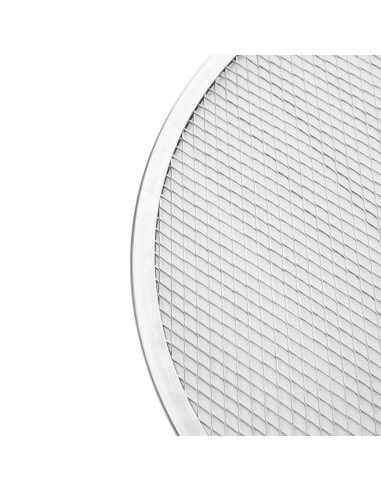 Grille à pizza Vogue 40,5 cm en aluminium - cuisson uniforme