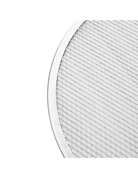 Grille à pizza Vogue 40,5 cm en aluminium - cuisson uniforme
