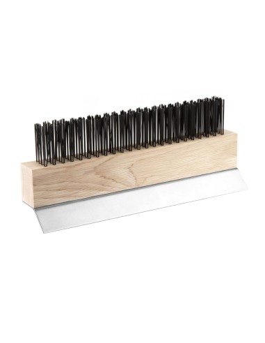 Brosse grattoir four à pizza Vogue - 255mm