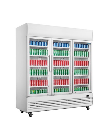 Vitrine réfrigérée 3 portes Polar Série G 1300 L