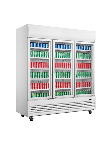 Vitrine réfrigérée 3 portes Polar Série G 1300 L