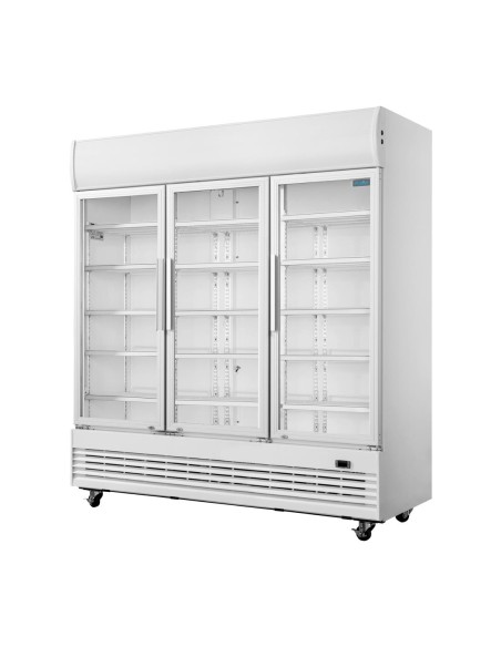 Vitrine réfrigérée 3 portes Polar Série G 1300 L