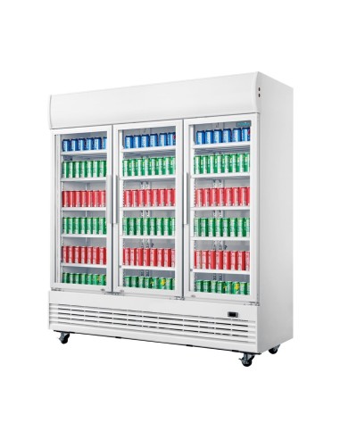 Vitrine réfrigérée 3 portes Polar Série G 1300 L