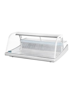 Vitrine réfrigérée Polar Série G 255L - comptoir poisson