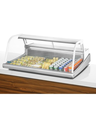 Vitrine réfrigérée Polar Série G 255L - comptoir poisson