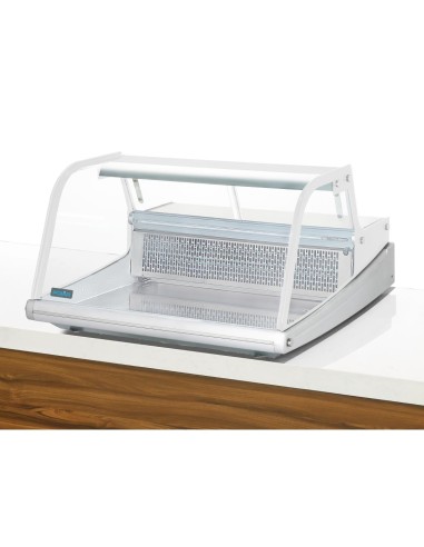 Vitrine réfrigérée Polar Série G 175L - comptoir poisson