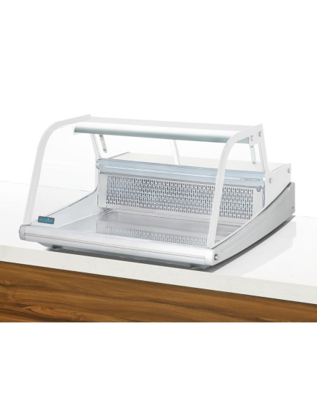 Vitrine réfrigérée Polar Série G 175L - comptoir poisson