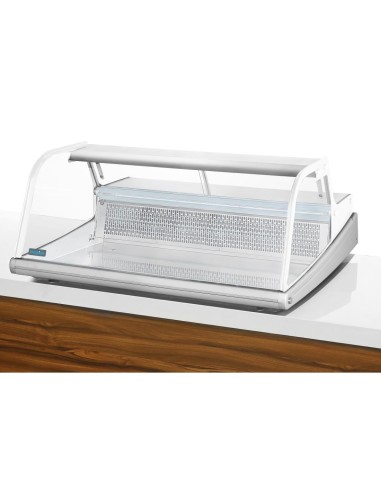 Vitrine réfrigérée Polar Série G 255L - comptoir poisson
