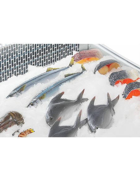 Vitrine réfrigérée Polar Série G 175L - comptoir poisson