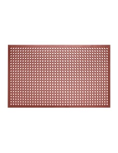 Tapis antidérapant Jantex rouge 1500x900 mm - confort
