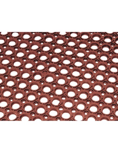 Tapis antidérapant Jantex rouge 1500x900 mm - confort