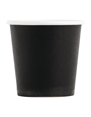 Gobelets jetables espresso noir 120 ml - Fiesta Recyclable