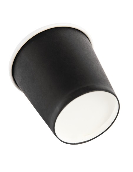 Gobelets jetables espresso noir 120 ml - Fiesta Recyclable