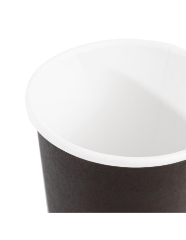 Gobelets jetables espresso noir 120 ml - Fiesta Recyclable