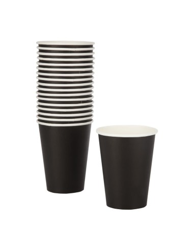 Gobelets boissons chaudes noir 340ml - lot 1000 Fiesta Recyclable