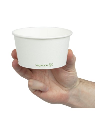 Bols compostables Vegware 350 ml - lot de 500