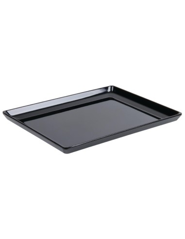Plateau APS Float noir GN1/1 - Mélamine durable