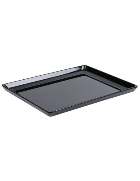 Plateau APS Float noir GN1/1 - Mélamine durable