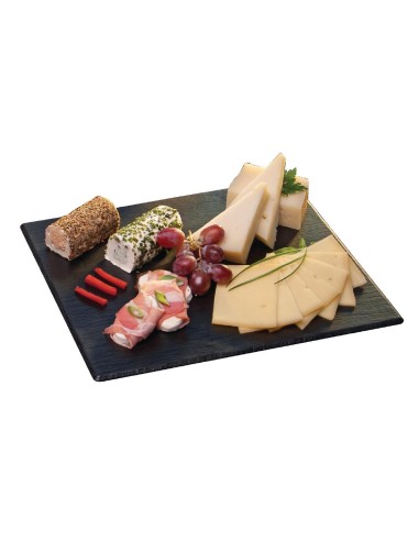 Plateau ardoise mélamine GN 1/2 - APS