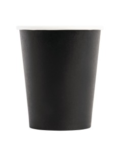 Gobelets chauds Fiesta Recyclable 230 ml noir - lot de 50 2
