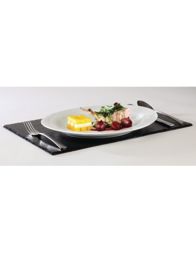 Plateau ardoise mélamine GN 1/2 - APS