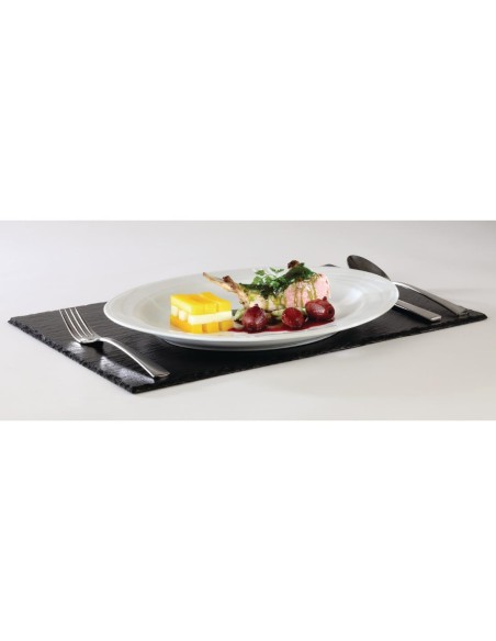 Plateau ardoise mélamine GN 1/2 - APS