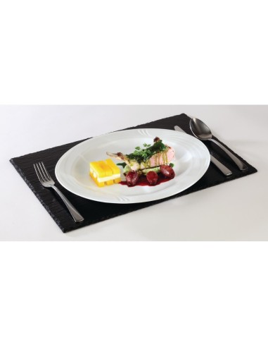 Plateau ardoise mélamine GN 1/2 - APS