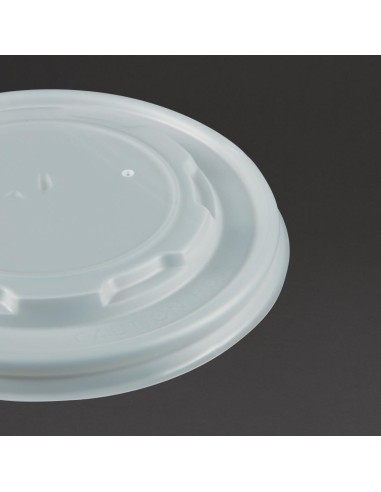 Couvercles CPLA Vegware compostables - lot de 500