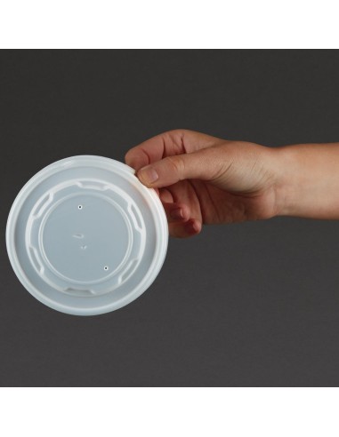 Couvercles CPLA Vegware compostables - lot de 500