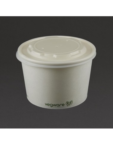 Couvercles CPLA Vegware compostables - lot de 500