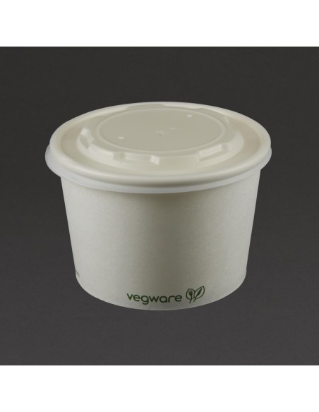 Couvercles CPLA Vegware compostables - lot de 500