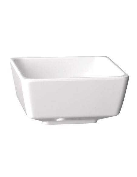 Bol carré APS Float blanc 125mm - 0.5L