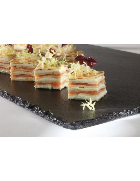 Plateau ardoise mélamine GN 1/1 APS - élégant et durable